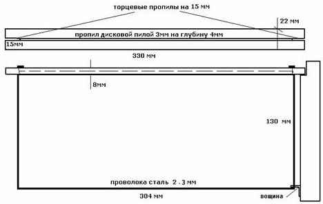Чертёж рамки